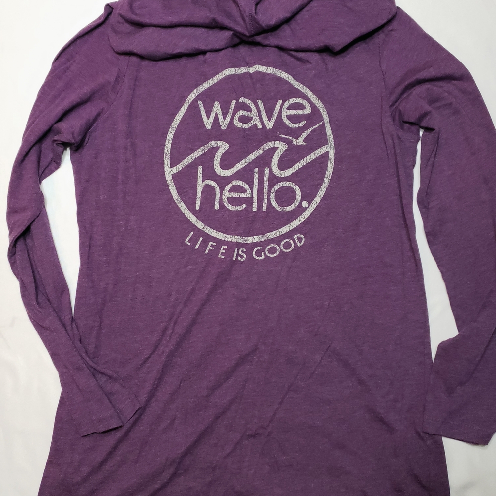 Life Is Good Deep Purple Women's Top